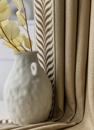 Rideau Beige Doré Tendance