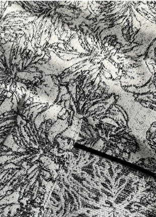 a black and white photo of a fabric