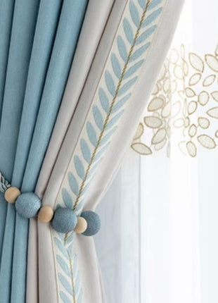 Rideau Bleu et Blanc