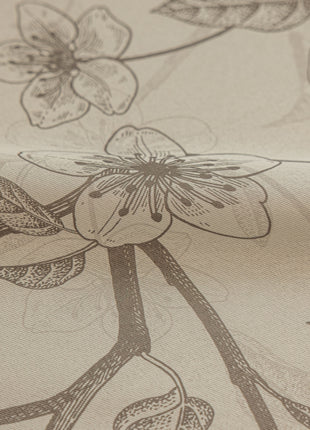 a close up of a wallpaper with flowers on it