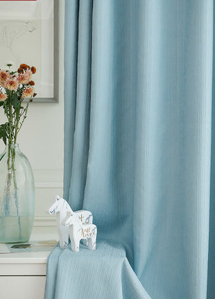 Rideau Couleur Bleu Ciel