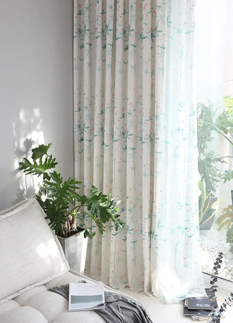 Rideau Blanc Léger Naturel