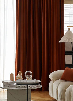 Rideau Orange Foncé