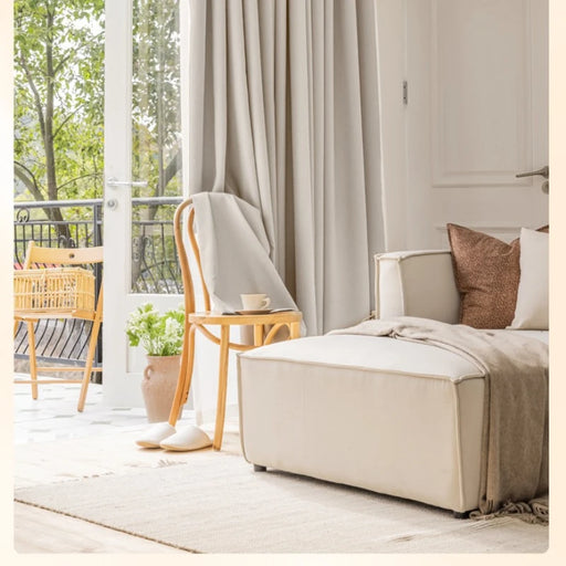 Rideau Blanc Cassé Boheme