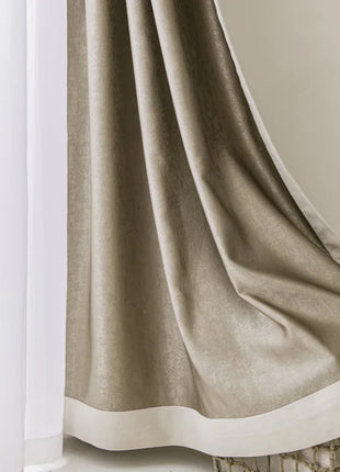 Rideau Beige Occultant Moderne