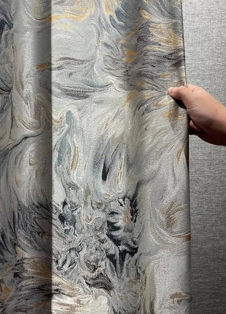 Rideau Moderne Style Peinture
