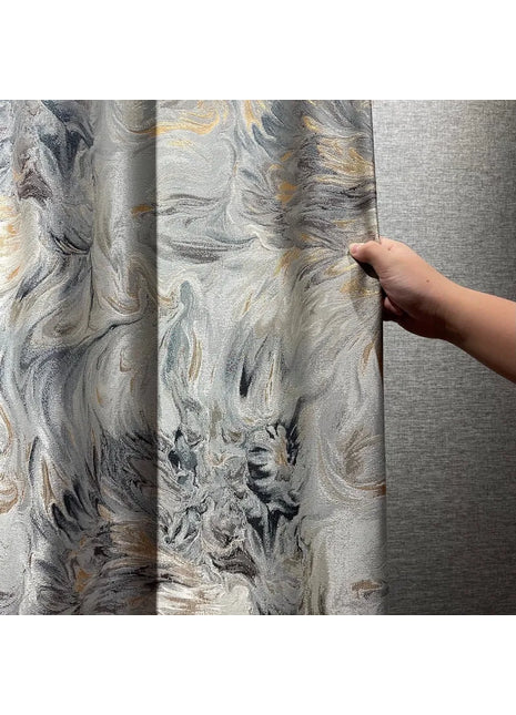 Rideau Moderne Style Peinture