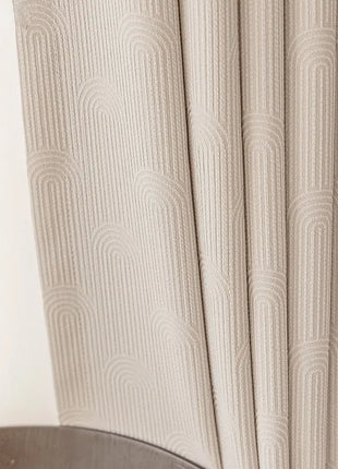 Rideau Crème Moderne