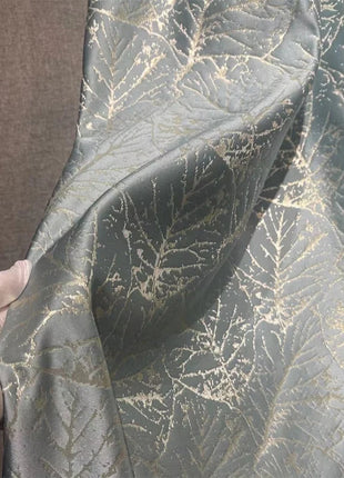 Rideau Bleu Nordique Argenté