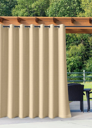 Rideau Extérieur Imperméable Beige