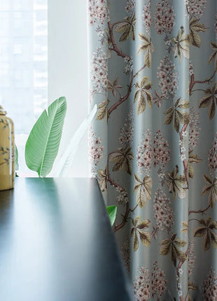 Rideau Chambre Vintage Nature