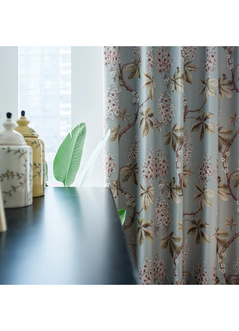 Rideau Chambre Vintage Nature