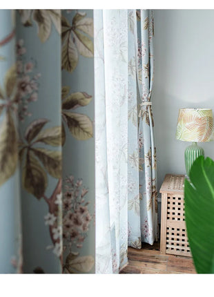 Rideau Chambre Vintage Nature