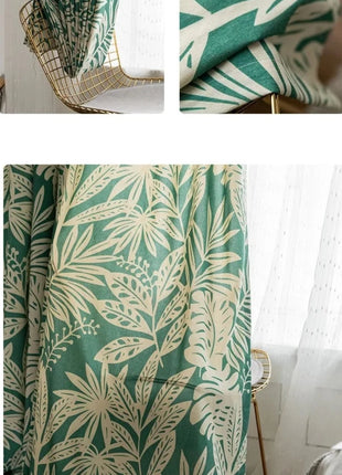Rideau Vert Jungle Moderne