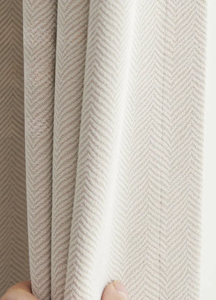 Rideau Blanc Cassé Tendance