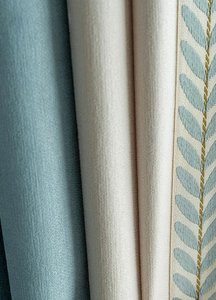 Rideau Bleu et Blanc