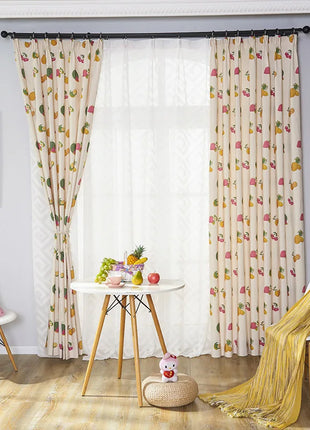 Rideau enfant Motifs Fruits