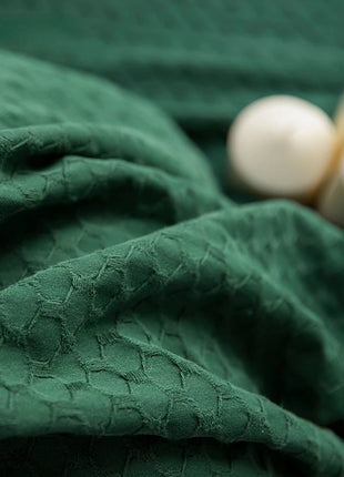 Rideau Vert Sapin Salon