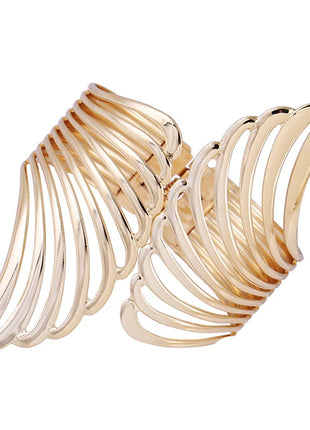 Attache-Rideaux Métallique Ailes Brillantes  1 Pièce