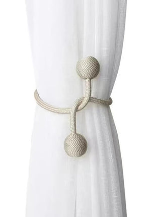 Attache-Rideaux Magnétique avec Boules (2pcs)