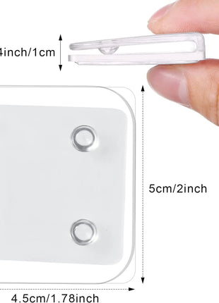 Clips de Maintien pour Rideaux Lot de 2/4