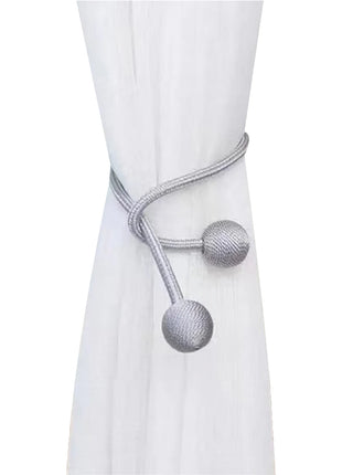 Attache-Rideaux Magnétique avec Boules (2pcs)