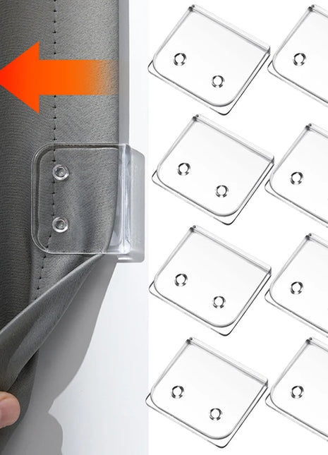 Clips de Maintien pour Rideaux Lot de 2/4