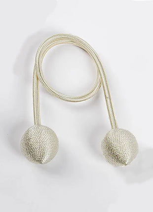 Attache-Rideaux Magnétique avec Boules (2pcs)