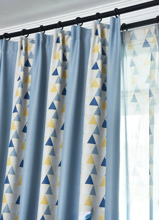 Rideau Chambre Enfant Geometrique