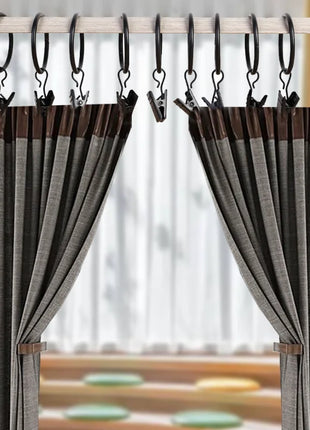 Anneaux à Pinces pour Rideaux (10pcs)