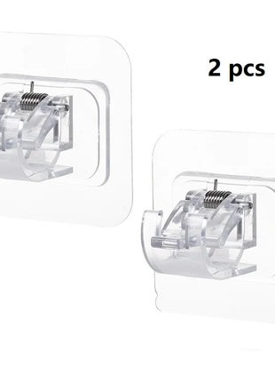 Supports de Tringle à Rideaux Autocollants (2-4pcs)