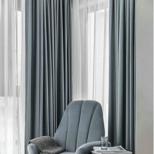 Rideau Gris Anthracite Elegant