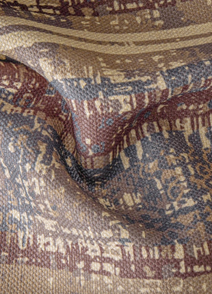 a close up of a fabric with a pattern on it