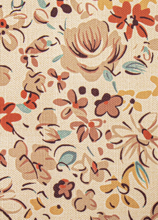 a close up of a flower pattern on a white background