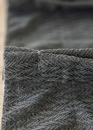 a close up of a piece of cloth on a table