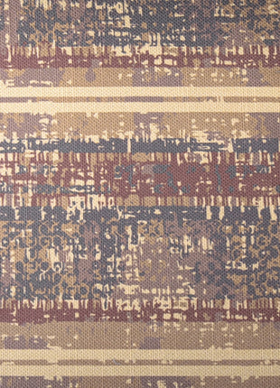 a close up of a rug with a pattern on it