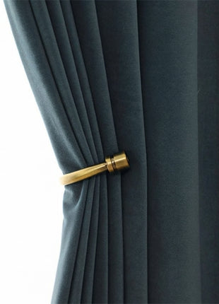 Rideau Occultant Velours Gris Ardoise Bureau