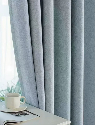 Rideau Bleu Elegant Moderne