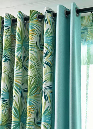 Rideau Feuilles Tropicales