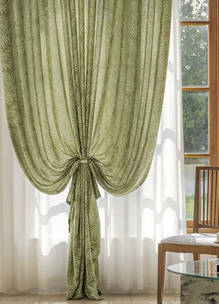 Rideau Vert Jungle Moderne