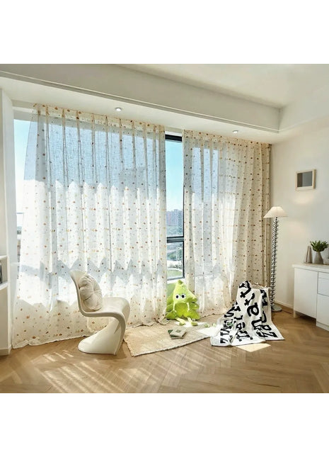 Rideau enfant Motifs Citrouille