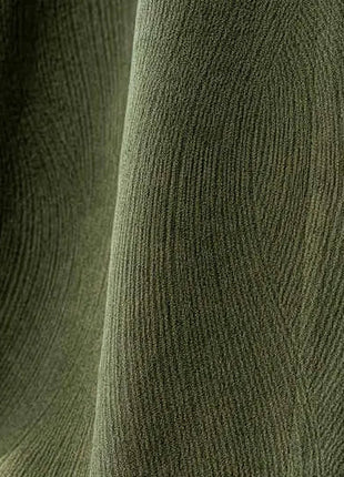 Rideau jacquard velours chenille motif vague
