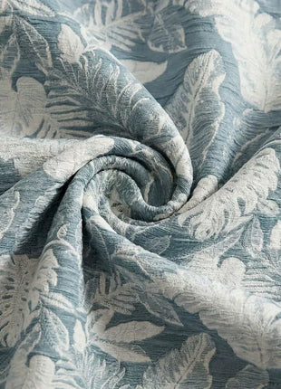 Rideau occultant bleu clair style contemporain