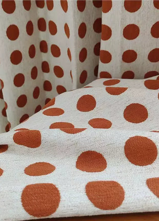 Rideau avec motifs rond