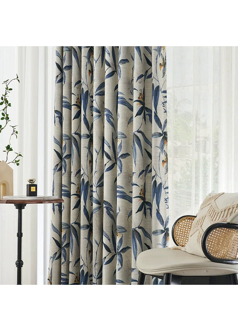 Rideau Motifs Perroquet