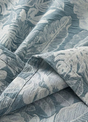 Rideau occultant bleu clair style contemporain