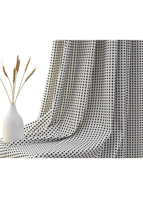 Rideau Noir et Blanc Design