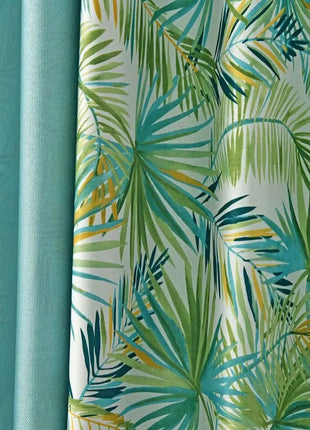 Rideau Feuilles Tropicales