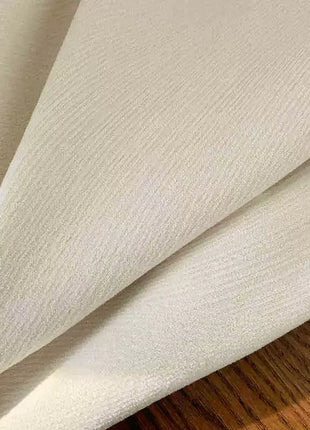 Rideau jacquard velours chenille motif vague