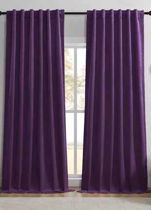 Rideau Velours Violet